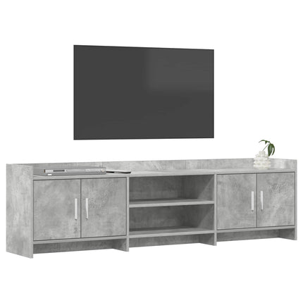 TV-skab 168 x 33 x 47 cm Betongrå Konstrueret træ