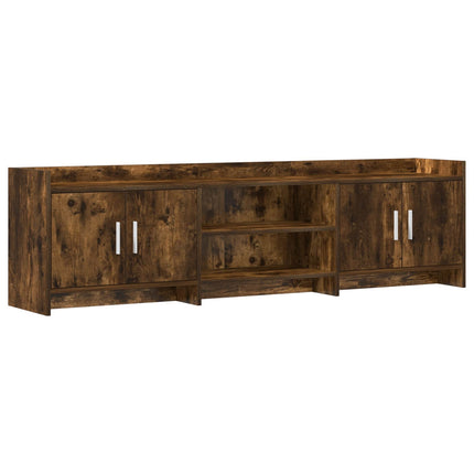 TV-skab 168 x 33 x 47 cm Røget eg Konstrueret træ
