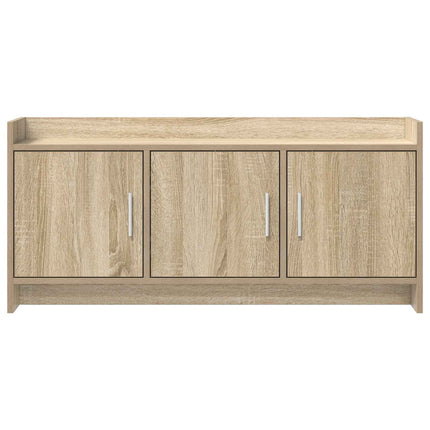 TV-skab 102 x 33 x 47 cm Sonoma-eg Konstrueret træ