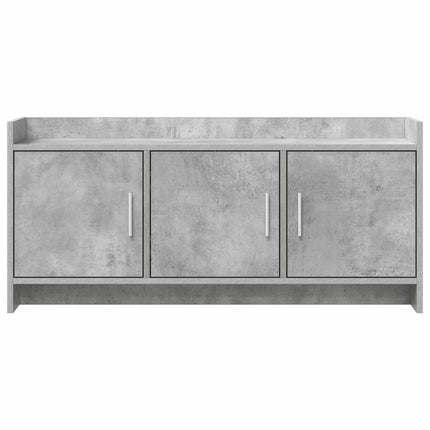 TV-skab 102 x 33 x 47 cm Betongrå Konstrueret træ