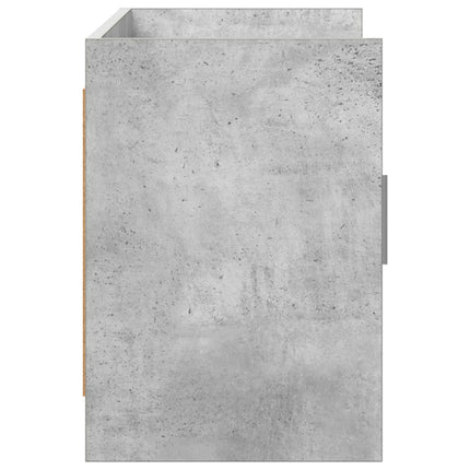 TV-skab 102 x 33 x 47 cm Betongrå Konstrueret træ
