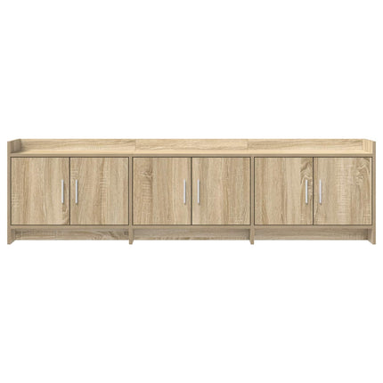 TV-skab 168 x 33 x 47 cm Sonoma-eg Konstrueret træ