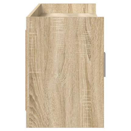 TV-skab 168 x 33 x 47 cm Sonoma-eg Konstrueret træ