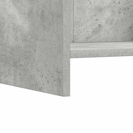 TV-skab 60 x 33 x 47 cm Betongrå Konstrueret træ