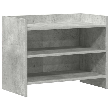 TV-skab 60 x 33 x 47 cm Betongrå Konstrueret træ