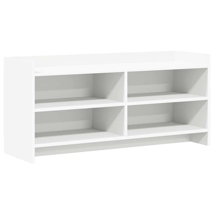 TV-skab 100 x 33 x 47 cm Hvid Konstrueret træ