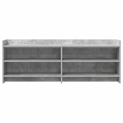 TV-skab 135 x 33 x 47 cm Betongrå Konstrueret træ