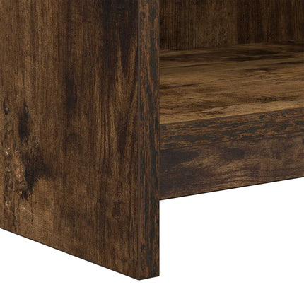 TV-skab 135 x 33 x 47 cm Røget eg Konstrueret træ