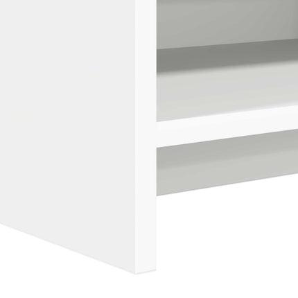 TV-skab 168 x 33 x 47 cm Hvid Konstrueret træ