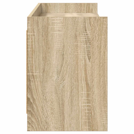 TV-skab 168 x 33 x 47 cm Sonoma-eg Konstrueret træ