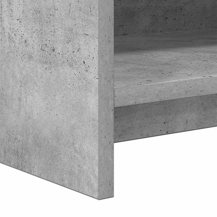 TV-skab 168 x 33 x 47 cm Betongrå Konstrueret træ