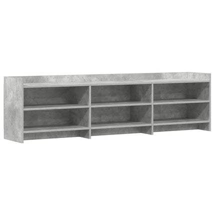 TV-skab 168 x 33 x 47 cm Betongrå Konstrueret træ