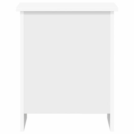 Opbevaringskiste Hvid 40 x 40 x 50 cm Konstrueret træ