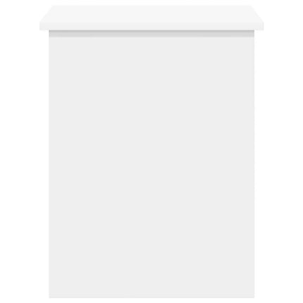 Opbevaringskiste Hvid 60 x 40 x 50 cm Konstrueret træ