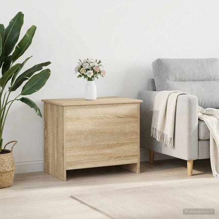 Opbevaringskiste Sonoma-eg 60 x 40 x 50 cm Konstrueret træ