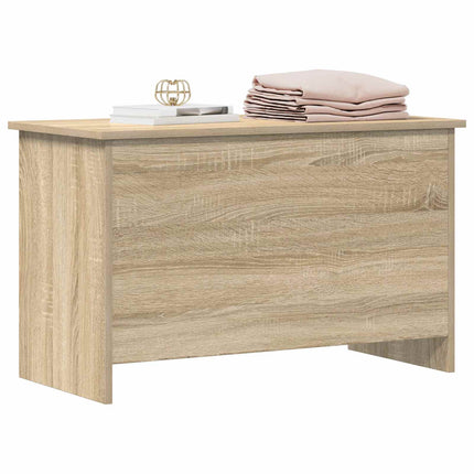 Opbevaringskiste Sonoma-eg 80 x 40 x 50 cm Konstrueret træ