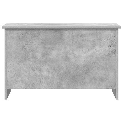 Opbevaringskiste Betongrå 80 x 40 x 50 cm Konstrueret træ