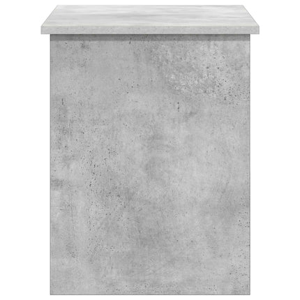 Opbevaringskiste Betongrå 80 x 40 x 50 cm Konstrueret træ