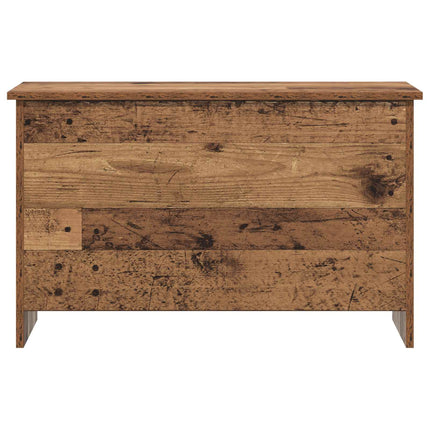 Opbevaringskiste Gammelt træ 80 x 40 x 50 cm Konstrueret træ