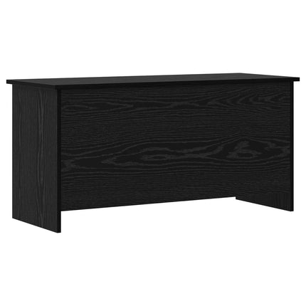 Opbevaringskiste Sort eg 100 x 40 x 50 cm Konstrueret træ