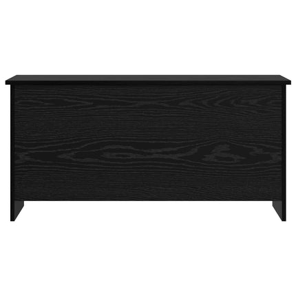 Opbevaringskiste Sort eg 100 x 40 x 50 cm Konstrueret træ