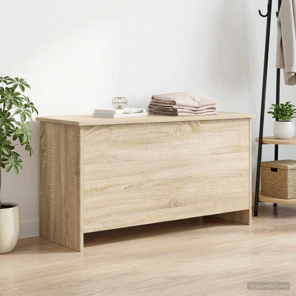 Opbevaringskiste Sonoma-eg 100 x 40 x 50 cm Konstrueret træ