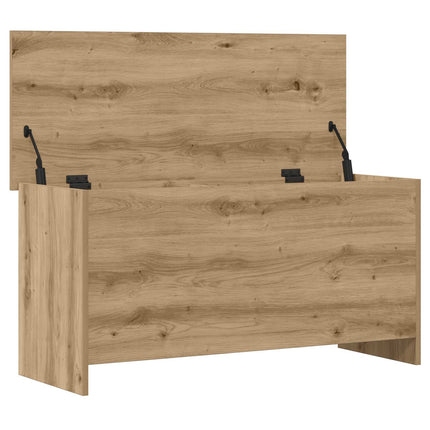 Opbevaringskiste Artisan-eg 100 x 40 x 50 cm Konstrueret træ