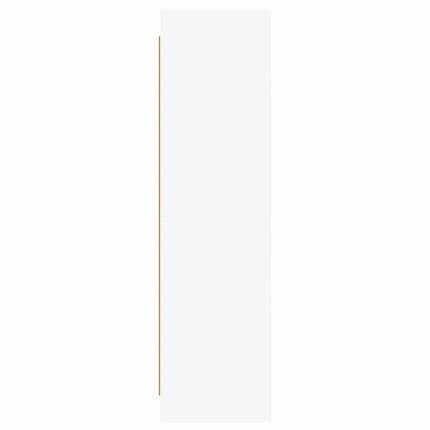 Bogreol Hvid 30 x 30 x 111 cm Konstrueret træ