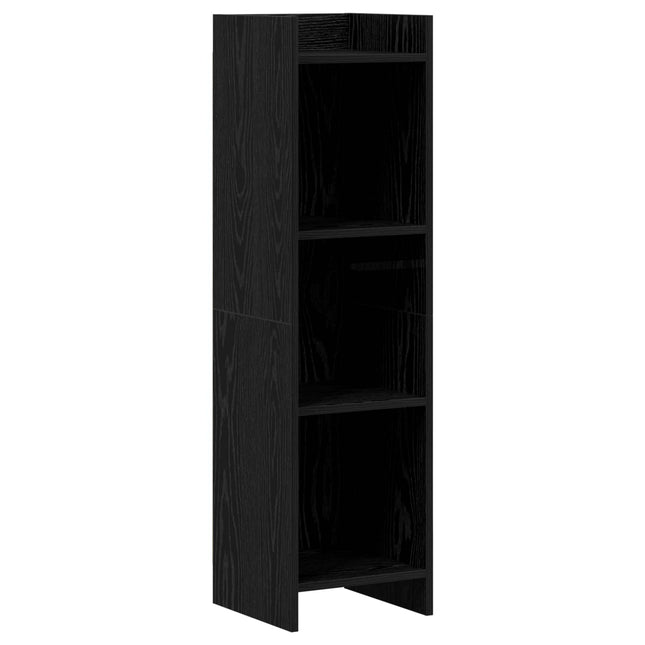 Bogreol Sort eg 30 x 30 x 111 cm Konstrueret træ