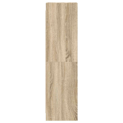 Bogreol Sonoma-eg 30 x 30 x 111 cm Konstrueret træ