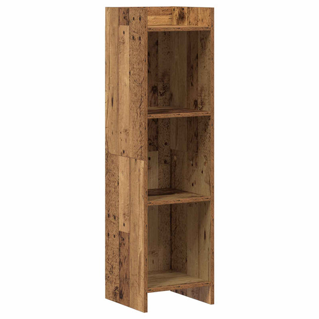 Bogreol Gammelt træ 30 x 30 x 111 cm Konstrueret træ