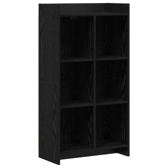 Bogreol Sort eg 59 x 30 x 111 cm Konstrueret træ