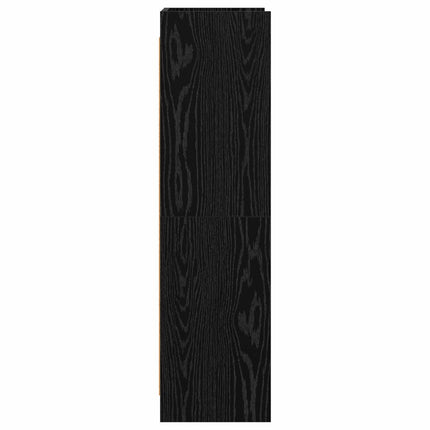 Bogreol Sort eg 59 x 30 x 111 cm Konstrueret træ