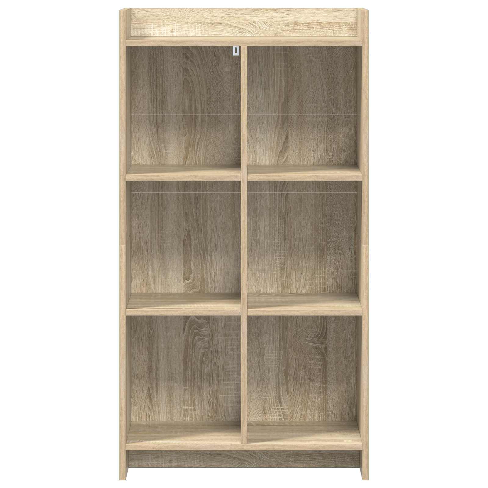 Bogreol Sonoma-eg 59 x 30 x 111 cm Konstrueret træ