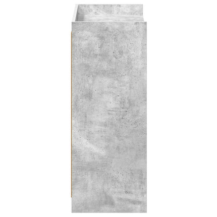 Sko skab Betongrå 73,5 x 36 x 92 cm Konstrueret træ