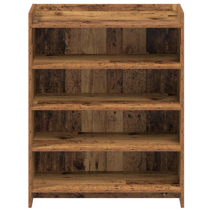 Sko skab Gammelt træ 73,5 x 36 x 92 cm Konstrueret træ