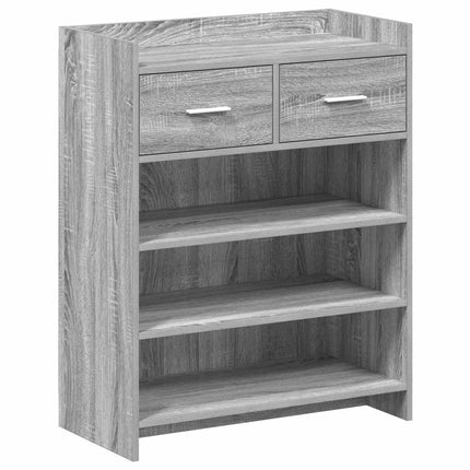 Sko skab 73,5 x 36 x 92 cm Konstrueret træ Grå Sonoma