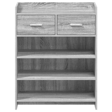 Sko skab 73,5 x 36 x 92 cm Konstrueret træ Grå Sonoma