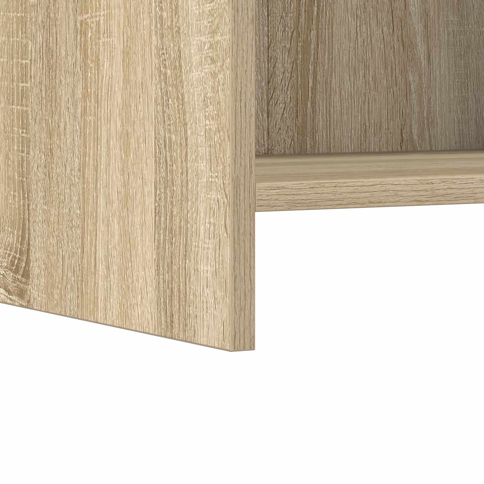 Sko skab Sonoma-eg 48 x 36 x 92 cm Konstrueret træ