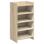 Sko skab Sonoma-eg 48 x 36 x 92 cm Konstrueret træ
