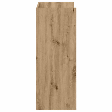 Sko skab 48 x 36 x 92 cm Konstrueret træ Artisan-eg