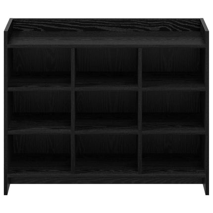 Sko skab Sort eg 85 x 39,5 x 70 cm Konstrueret træ