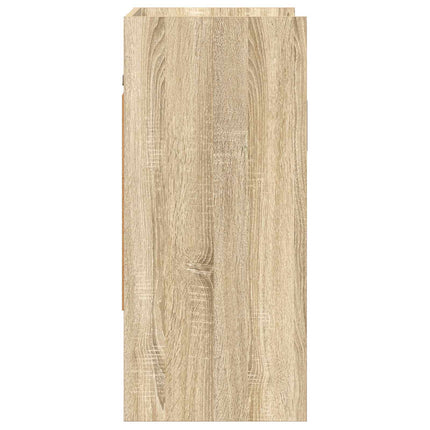 Væghylde Vægmonteret Sonoma-eg 80 x 36 x 80 cm Konstrueret træ