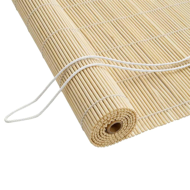Rullegardin Naturfarvet 40 x 160 cm Bambus