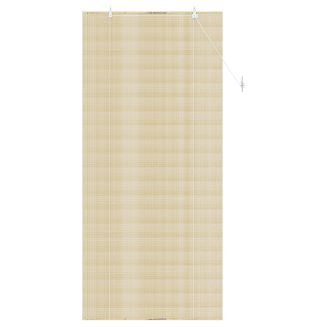 Rullegardin Naturfarvet 110 x 220 cm Bambus