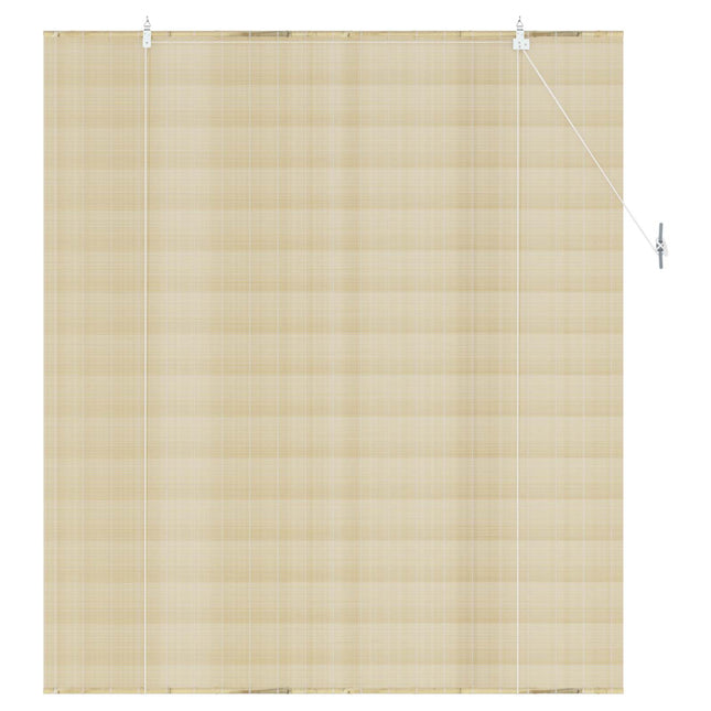 Rullegardin Naturfarvet 160 x 160 cm Bambus