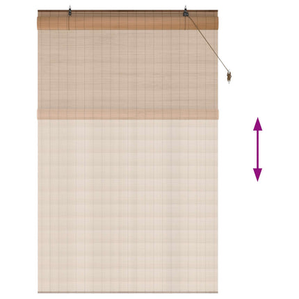 Rullegardin Brun 160 x 220 cm Bambus