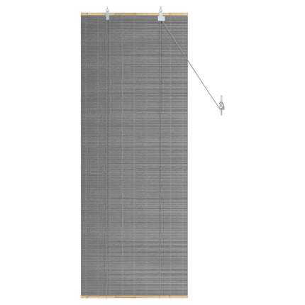 Rullegardin Grå 40 x 160 cm Bambus