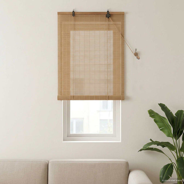 Rullegardin Brun 40 x 160 cm Bambus