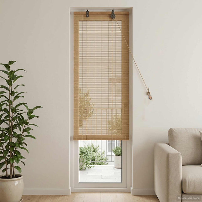 Rullegardin Brun 70 x 220 cm Bambus